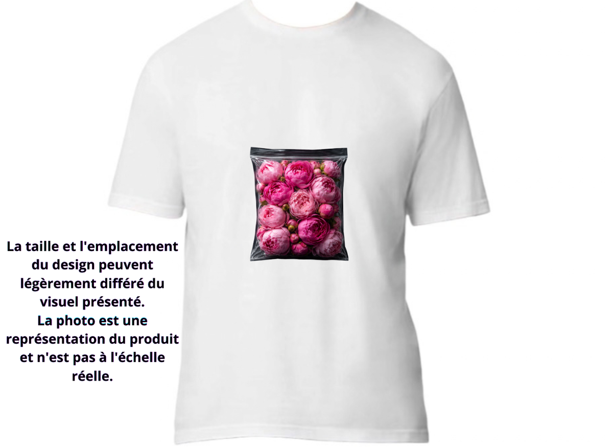 Flowers pink pocket
