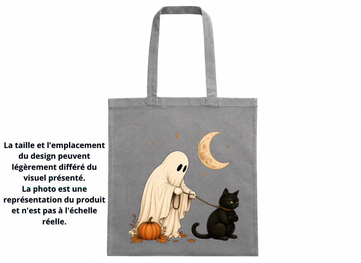 Ghost & cat moon