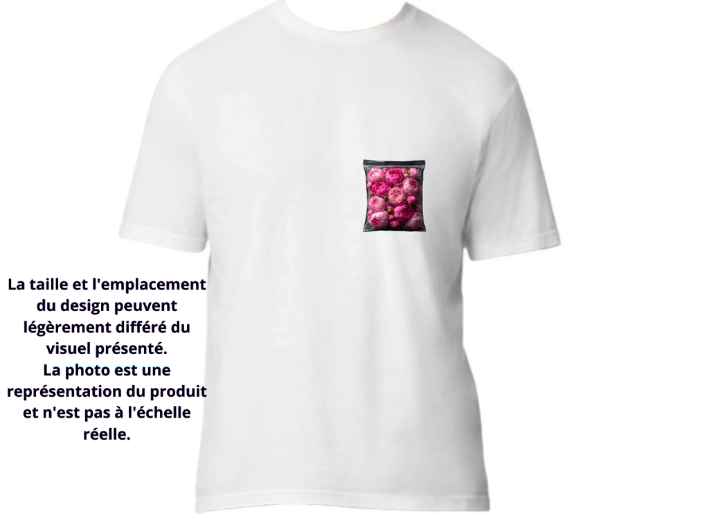 Flowers pink pocket