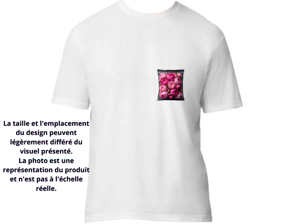 Flowers pink pocket
