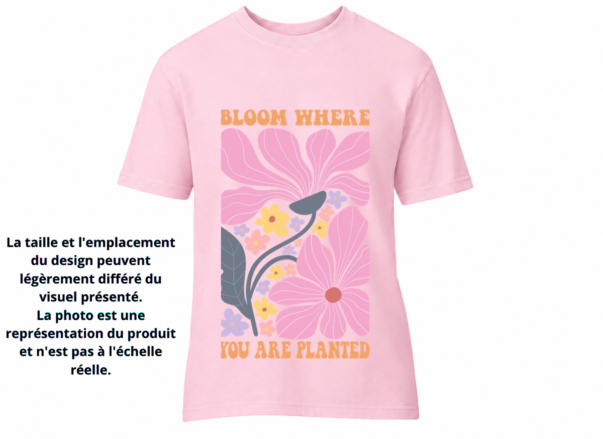 Bloom where you are planted