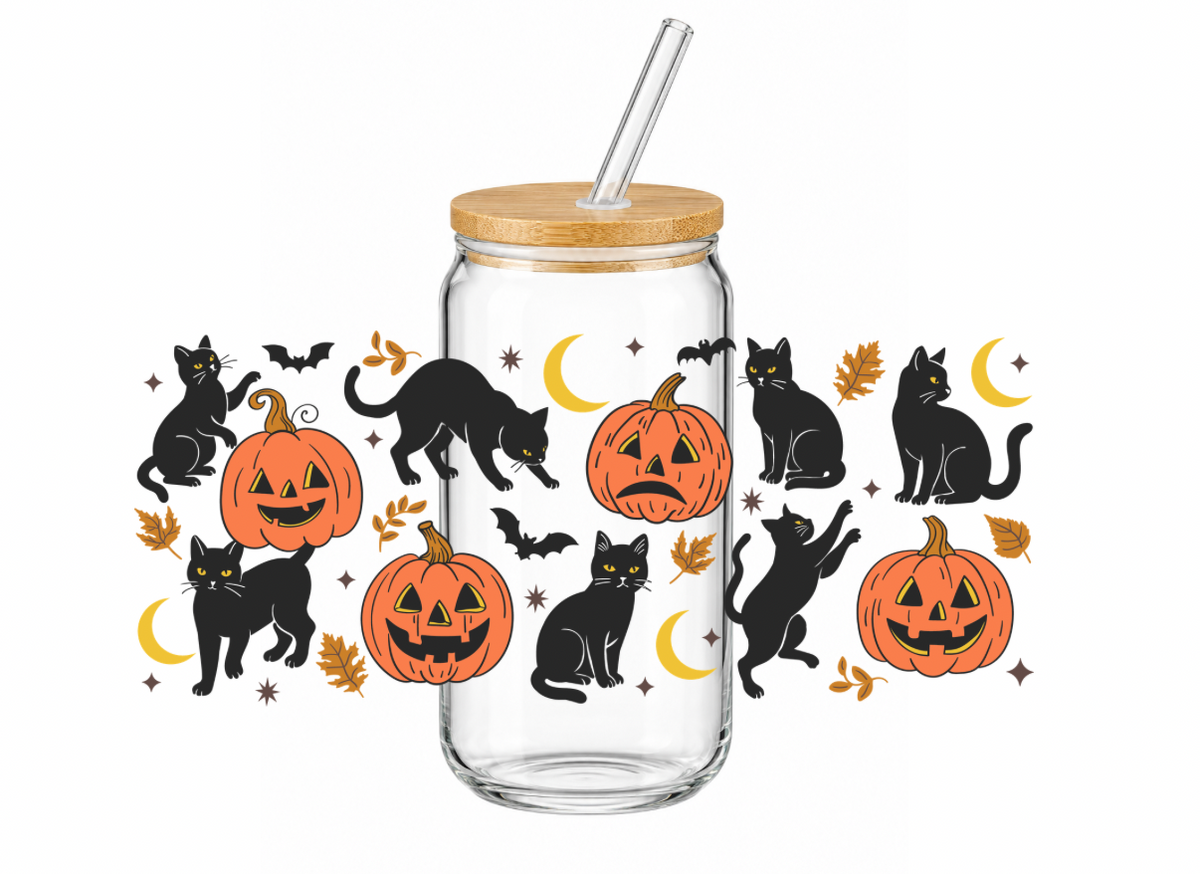 Cats pumpkins